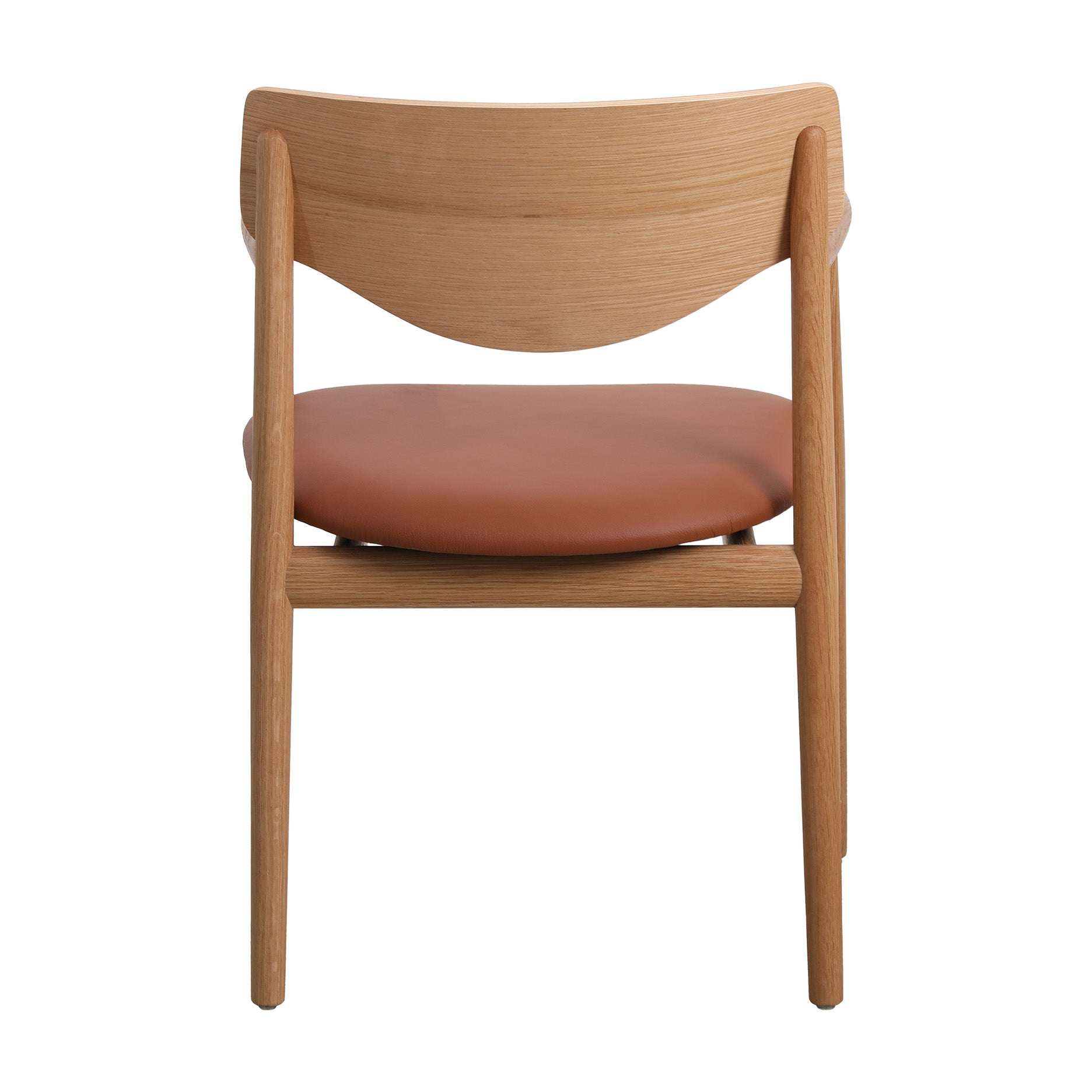 Celeste spisebordsstol m. armlæn - Læder